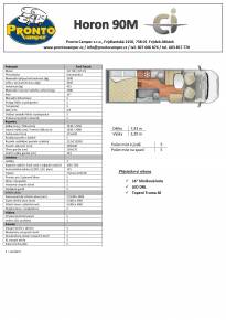 Horon 90M - SKLADEM